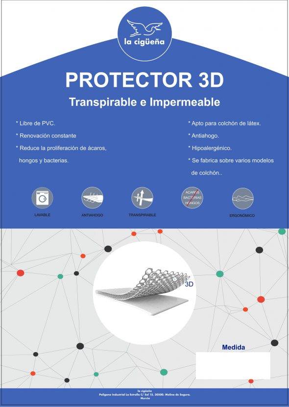 Protector 3D 50x80cm minicuna